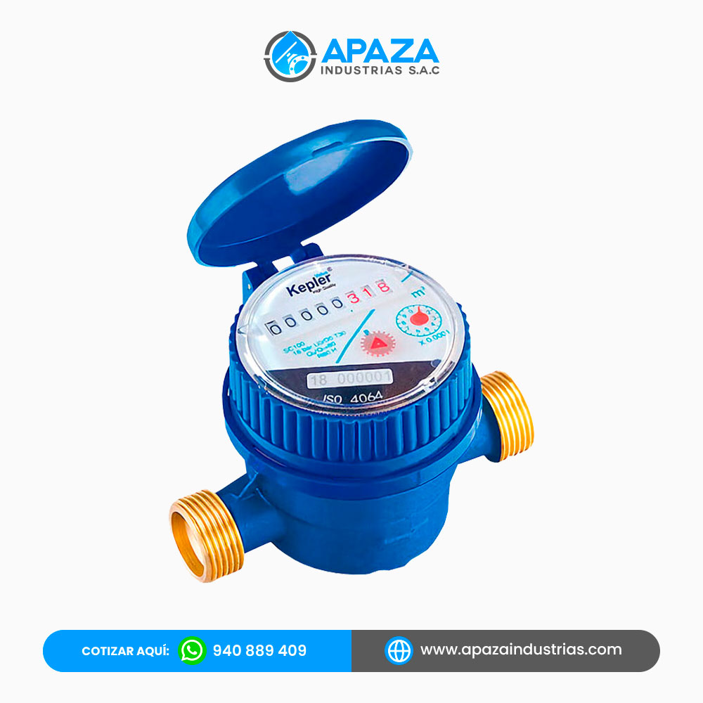 Medidor de Agua Chorro Único Kepler