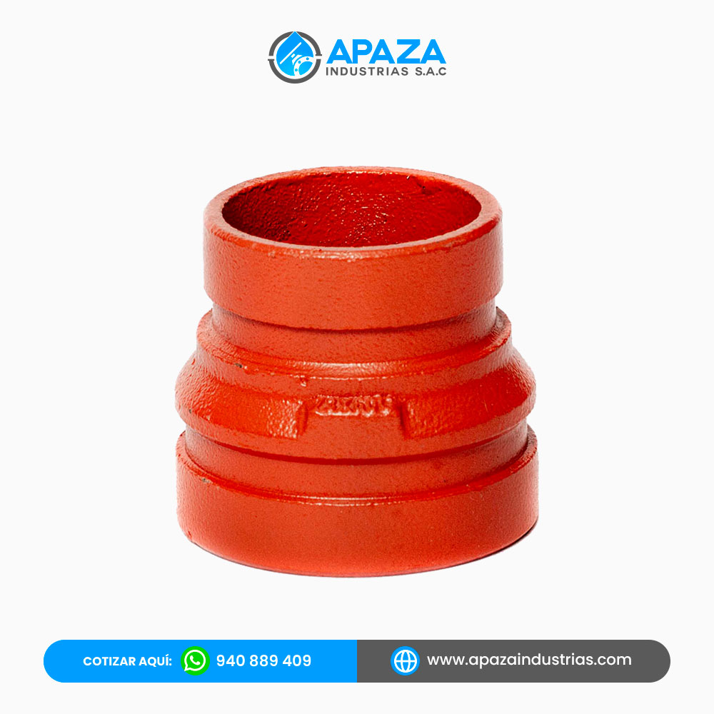 Reducción campana ranurado