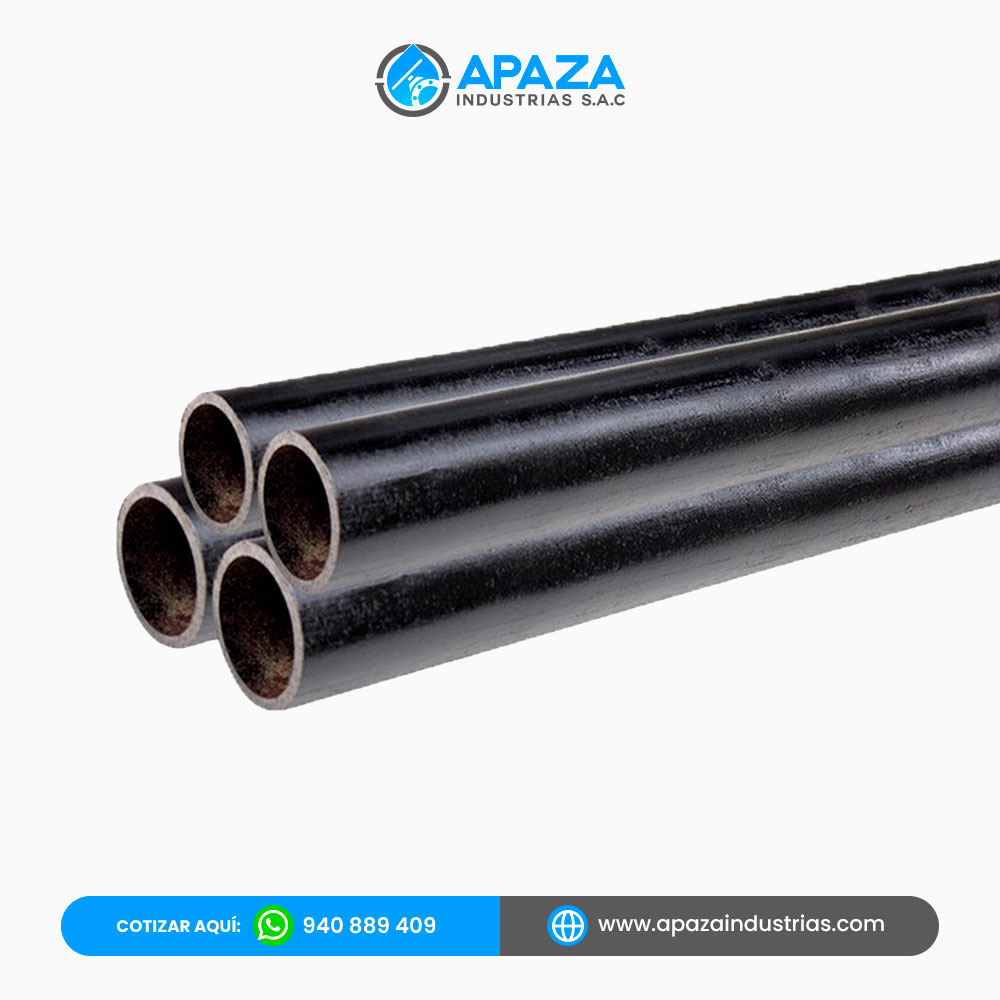 Tubo de acero al carbono sin costura SCH40