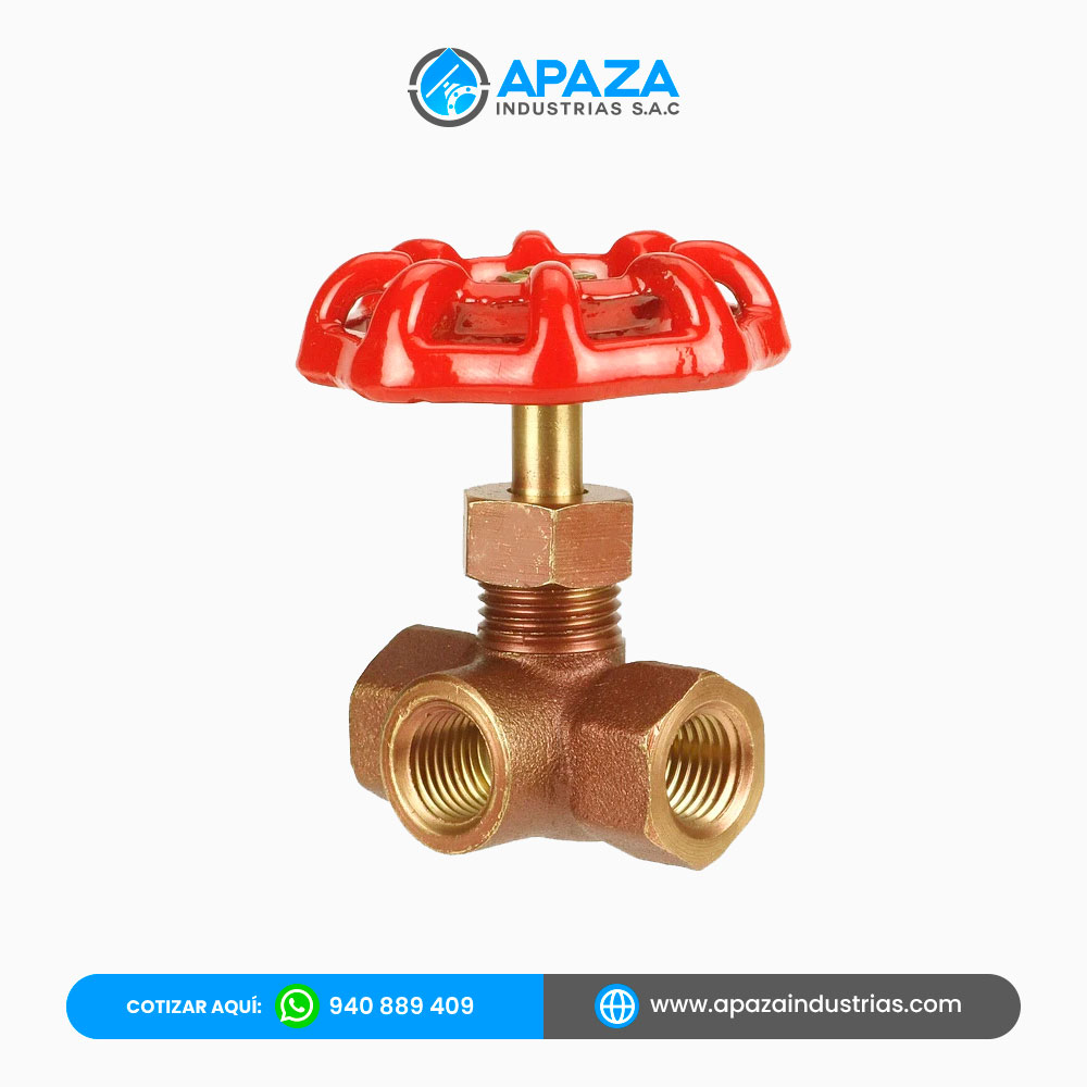 Válvula de 3 vías 1/4″ UL/FM